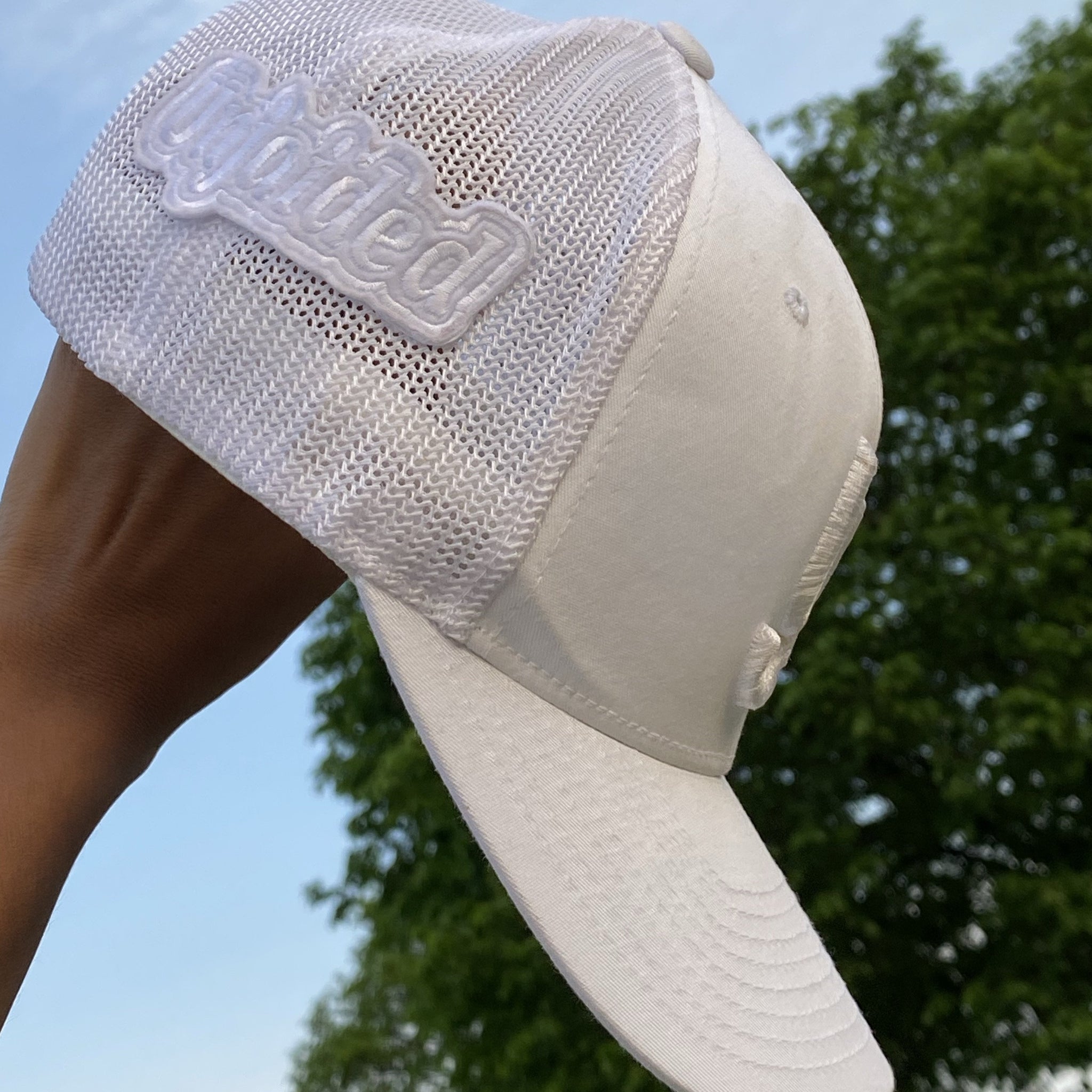 White Fitted Hats, White Baseball Caps